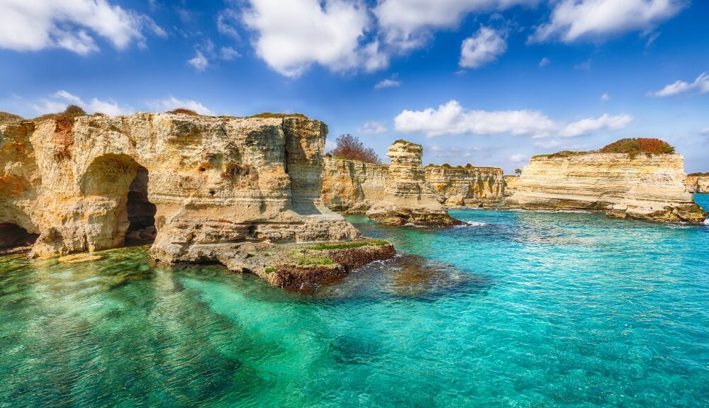 Il mare cristallino della Puglia