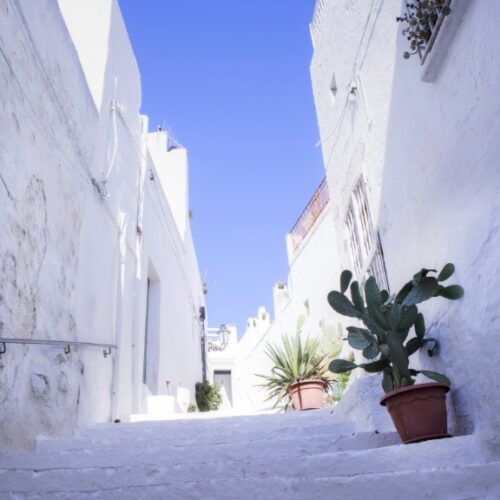 Scorcio di Ostuni, la Città Bianca della Puglia